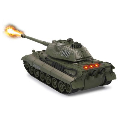 JAMARA Set tanques de batalla teledirigidos 2 pzas Tiger 2,4GHz 1:28