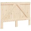 vidaXL Cabecero de madera maciza de pino 140x104 cm