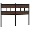vidaXL Cabecero de repuesto de madera de ingenier&iacute;a marr&oacute;n roble 120cm