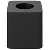 vidaXL Sujeta Caj&oacute;n 2 pcs Negro 15 x 15 x 15mm Cop&oacute;l&iacute;mero PP