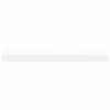 vidaXL Estantes flotantes de pared 2 uds MDF blanco 60x23,5x3,8 cm