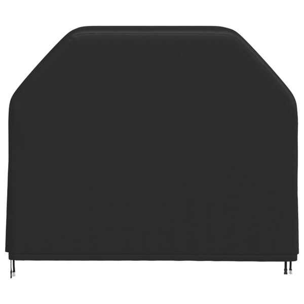 vidaXL Cubierta para barbacoa Oxford 420D negro 147x61x112 cm