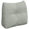 vidaXL Coj&iacute;n de Espalda Gris Claro 60 x 24 x 50 cm Terciopelo