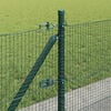 vidaXL Poste de Valla Verde 50 x 0,4 m (malla de 16 x 16 mm)