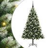 vidaXL &Aacute;rbol de Navidad Artificial con Nieve Esponjosa y Plegable