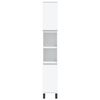 vidaXL Juego de muebles de baño 3 pzas madera contrachapada blanco