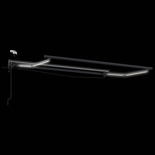 vidaXL Toldo Retr&aacute;ctil El&eacute;ctrico Antracita y 3,5 x 2 m
