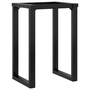 vidaXL Patas de mesa de comedor estructura O acero 50x40x73 cm