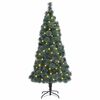 vidaXL Árbol de Navidad artificial pre-iluminado Verde 180 cm PET