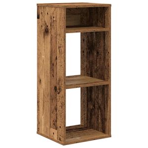 vidaXL Estanter&iacute;a madera ingenier&iacute;a madera envejecida 34x31x80 cm