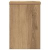 vidaXL Soportes de plantas 2 uds madera roble artisian 20x20x30 cm