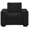 vidaXL Sill&oacute;n de terciopelo negro 100x78x84 cm