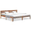 vidaXL Estructura de cama sin colchón madera maciza 200x200 cm