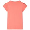 Camiseta infantil color coral 104