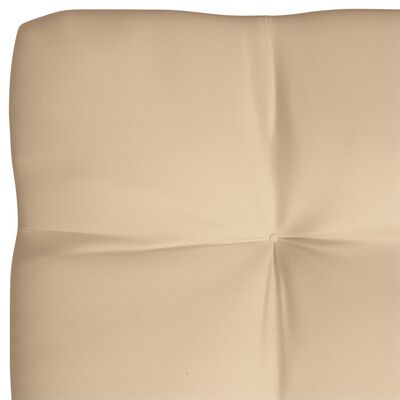 vidaXL Cojines para sofá de palets 7 piezas beige