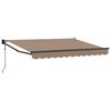 vidaXL Toldo retr&aacute;ctil Topo 3,5 x 2 m Poli&eacute;ster y metal