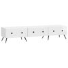 vidaXL Mueble de TV Brillante 147 x 34,5 x 30 cm Madera de Ingenier&iacute;a