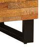 vidaXL Mueble de TV Marr&oacute;n 80 x 33,5 x 46 cm Madera de mango maciza