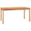 vidaXL Juego de comedor para jard&iacute;n 5 piezas madera maciza de teca