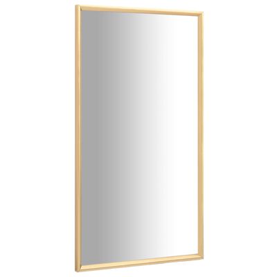 vidaXL Espejo dorado 120x60 cm
