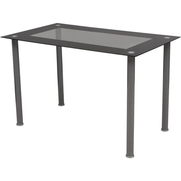 vidaXL Conjunto de comedor de siete piezas blanco