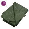 vidaXL Lona HDPE verde 180 g/m&sup2; 8x12 m