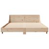 vidaXL Estructura de cama sin colchón madera de pino maciza 120x200 cm