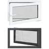 vidaXL Ventana de s&oacute;tano oscilante y abatible RISOR 100 x 70 cm