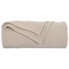 vidaXL Mantitas de Sof&aacute; 6 pcs Beige 200 x 150 cm Lana