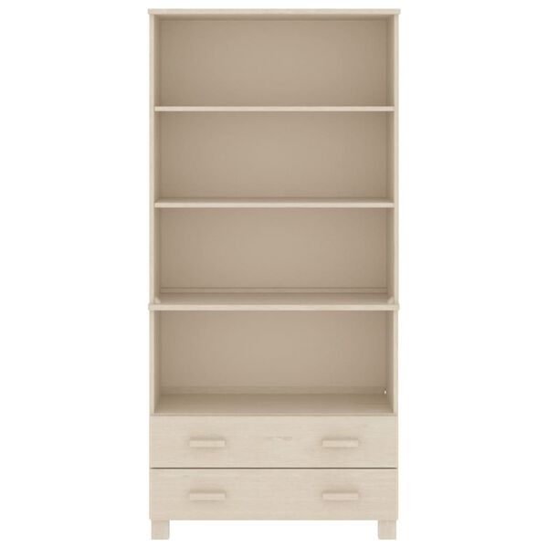 vidaXL Aparador HAMAR madera de pino maciza marr&oacute;n miel