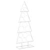 vidaXL &Aacute;rbol de Navidad de metal KUOPIO 125 cm Acero Blanco
