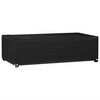 vidaXL Funda para muebles de jard&iacute;n 8 ojales rectangular 125x70x35 cm