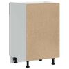 vidaXL Mueble bajo de cocina&nbsp;porto roble ahumado madera reconstituida