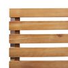 vidaXL ConjuntodeComedordeJardín 9 pcs Marrón Madera de acacia maciza