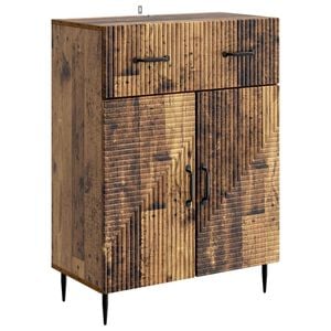 vidaXL Aparador Madera envejecida 66 x 34,5 x 89,5 cm