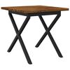 vidaXL Mesa de Comedor Cuadrada 70 x 70 x 75 cm