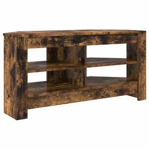 vidaXL MuebledeTVdeesquina Roble ahumado 102 x 40,5 x 45 cm