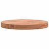 vidaXL Tablero redondo de madera maciza de haya Ø40x4 cm
