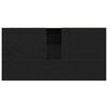 vidaXL Gabinete de Ba&ntilde;o con caj&oacute;n Roble Negro 65 x 33 x 60 cm