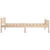 vidaXL Estructura de cama sin colch&oacute;n madera maciza de pino 90x200 cm