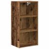 vidaXL Mueble colgante Madera envejecida 40 x 29,5 x 80 cm