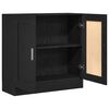 vidaXL Librería Roble Negro 82,5 x 30,5 x 80 cm Madera de ingeniería