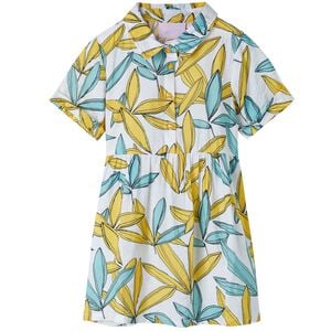 Vestido infantil color crudo 92