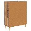 vidaXL Vitrina Madera vieja 34 x 69.5 x 89 cm Madera contrachapada