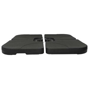 vidaXL Base de sombrilla post&aacute;til arena/agua 60 l