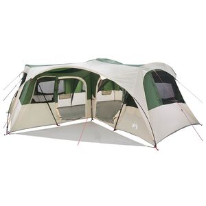 vidaXL Tienda Familiar con cubierta impermeable 6 persona Verde