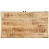 vidaXL Mesa de Caf&eacute; Marr&oacute;n 90 x 50 x 40 cm Madera de mango maciza