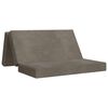 vidaXL Sof&aacute; Cama Plegable 160 x 67 x 45 cm Gris Claro