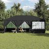 vidaXL Carpa de Fiesta Antracita y Blanco 600 x 400 x 266 cm