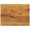 vidaXL Tablero de mesa rectangular madera maciza mango 80x70x2,5 cm